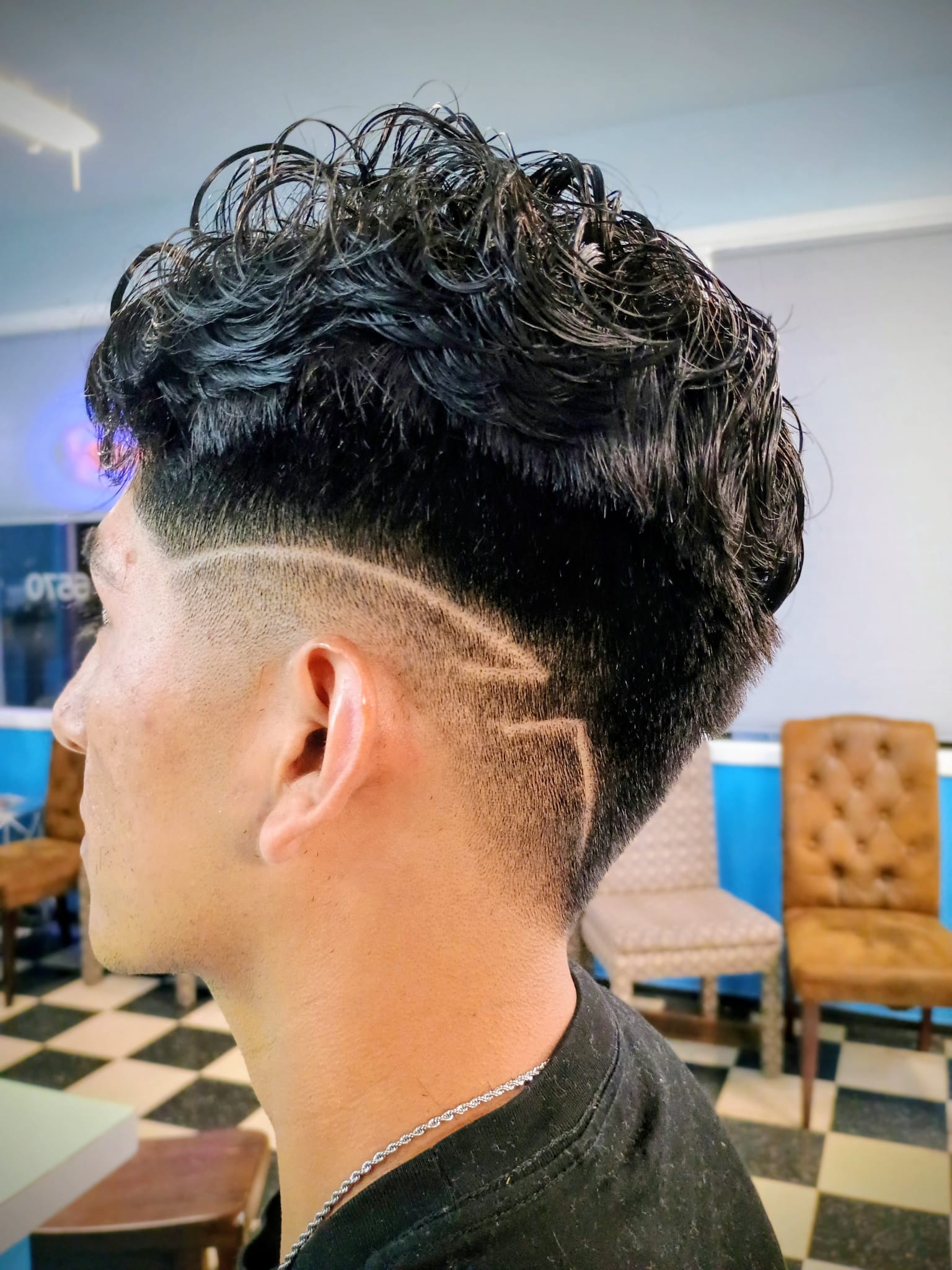 Men's hair design